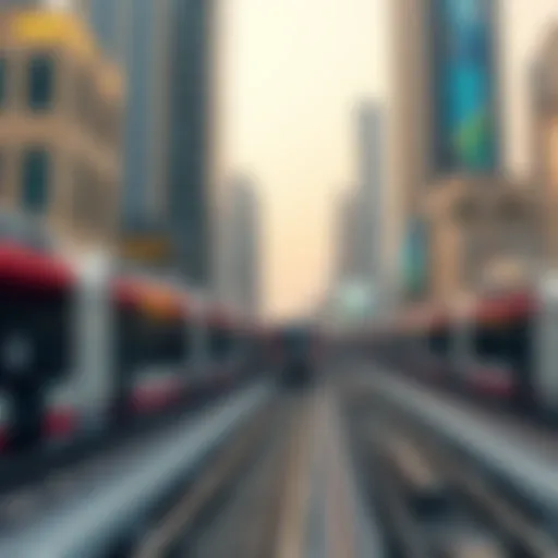 Detailed overview of the Dubai Metro routes