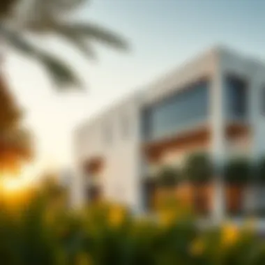 Ejari Centre exterior showcasing modern architecture