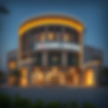 Map highlighting different Ejari Centre locations across Dubai