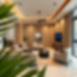 Modern Family Room in Karama Spacious family room showcasing modern decor