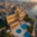 Aerial view of حياة ريجنسي كريك showcasing its architectural elegance