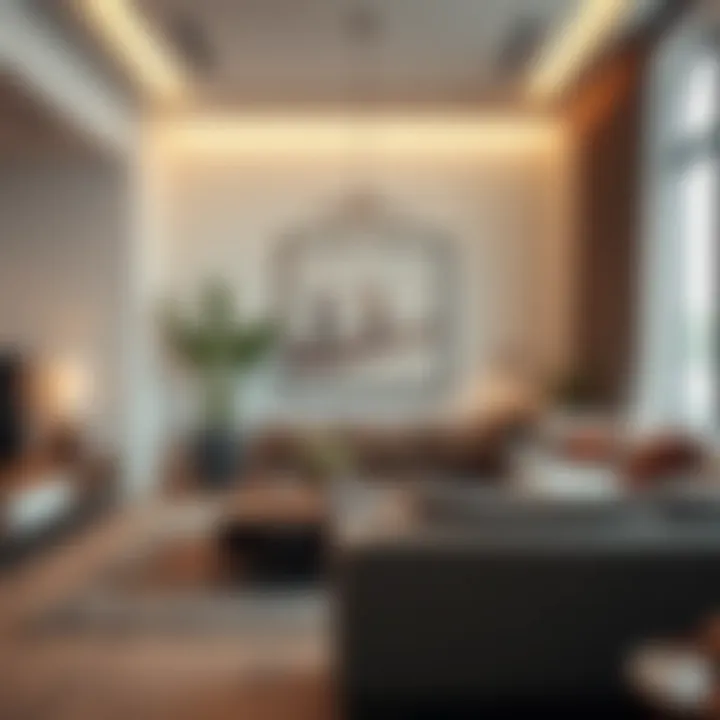 Interior design features of حياة ريجنسي كريك highlighting luxury and comfort