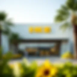 IKEA store entrance in the Emirates