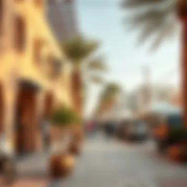Cultural Community Spaces in Khalidiya Vibrant community spaces in Khalidiya highlighting cultural elements