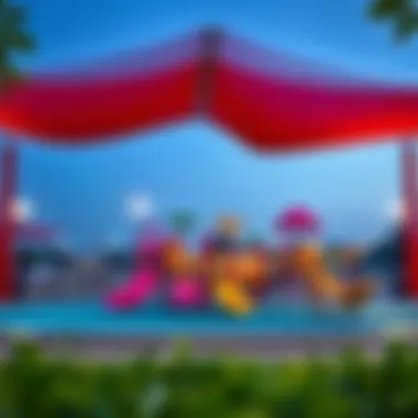 Recreational Facilities in Lulu Al Nahda Park The vibrant recreational facilities available at Lulu Al Nahda Park.