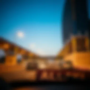 Commuter Navigation Through Salik Toll Gates Digital representation of commuters navigating the toll gates