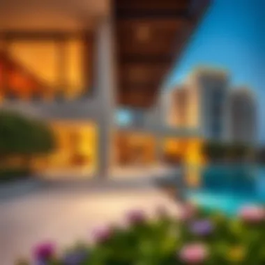 Luxury residential options within Parkside Views, emphasizing architectural elegance