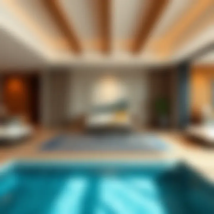 Amenities in a vacation home showcasing leisure and comfort