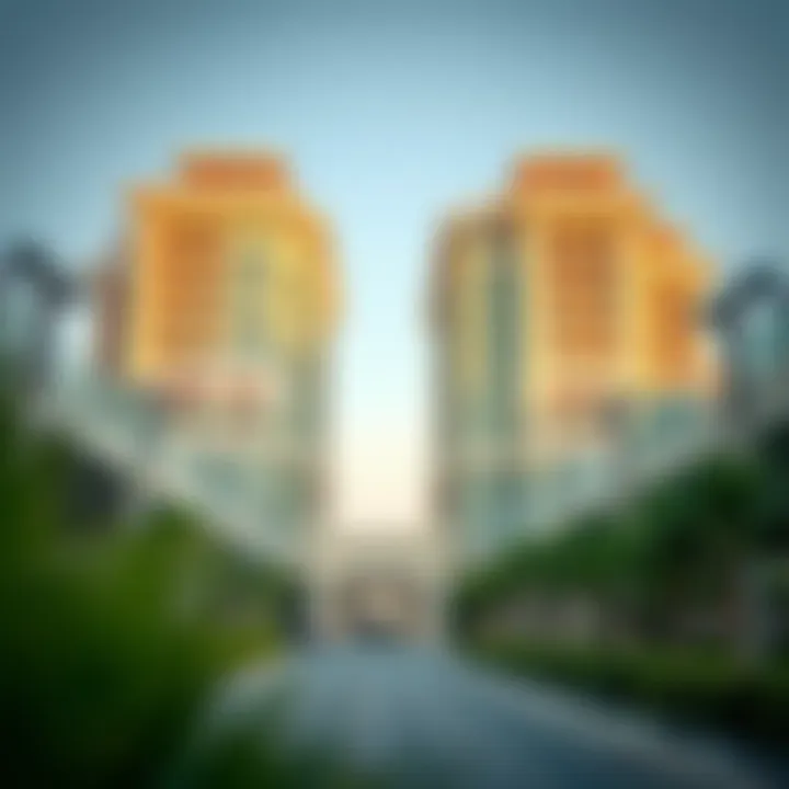 Luxury residential complex in a vibrant neighborhood of Dubai