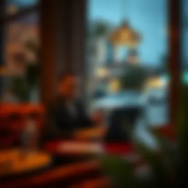 Remote Work in Dubai Expat working remotely with a laptop in a cozy cafe