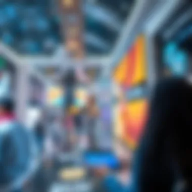 Interactive Shopping Technologies Interactive technology enhancing shopping experience in Dubai Mall