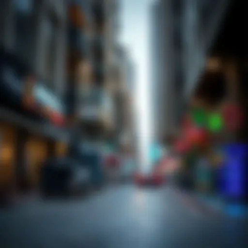 Vibrant street view of Al Barsha 2 showcasing local shops and cafes