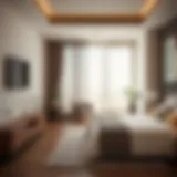 Modern room interior in Al Barsha