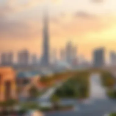 Projected skyline of future developments in منطقة ربدان