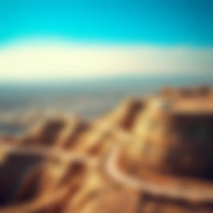 Panoramic view of منطقة ربدان showcasing its unique topography