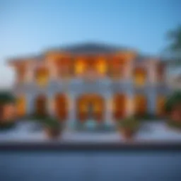 Luxurious ten-room villa in Shabiya