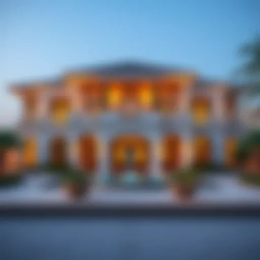 Luxurious ten-room villa in Shabiya