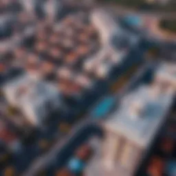 Aerial view of Silicon Oasis North Park showcasing residential buildings