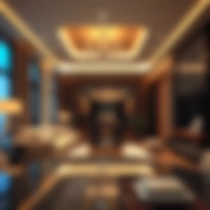 Luxurious interior design of a Sobha Creek Vista apartment