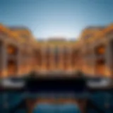 Elegant architectural design of St. Regis Emaar