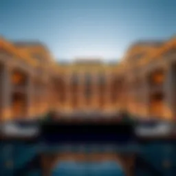 Elegant architectural design of St. Regis Emaar