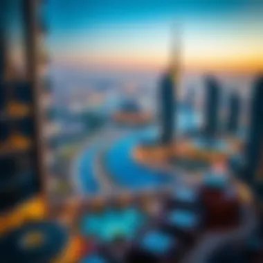 Stunning views from St. Regis Emaar residences
