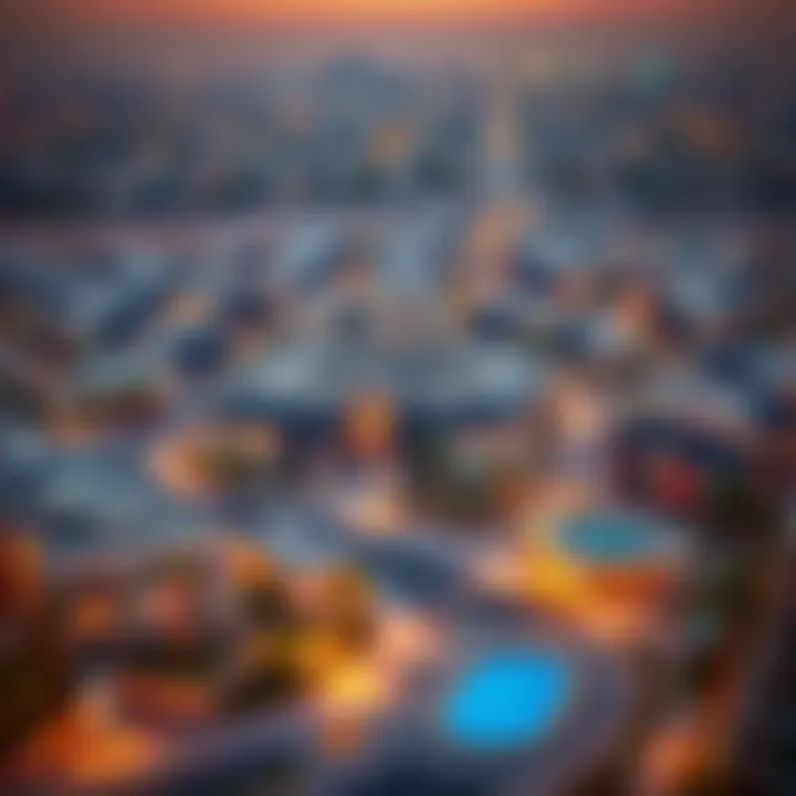 Al Rashidiya Neighborhood Overview View of Al Rashidiya neighborhood highlighting amenities and surroundings