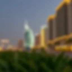 Exploring the Allure of Dubai Marina Beach Introduction