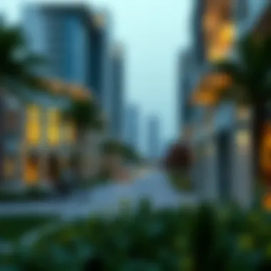 Market Trends in Jumeirah Village Circle Real Estate Market trends graph depicting property value changes in Jumeirah Village Circle