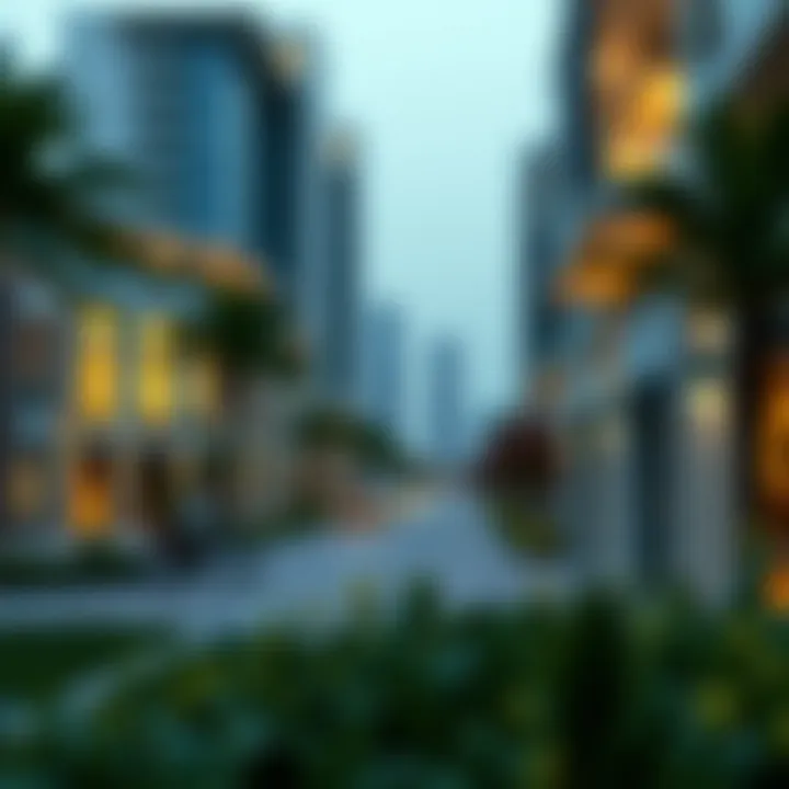 Market Trends in Jumeirah Village Circle Real Estate Market trends graph depicting property value changes in Jumeirah Village Circle