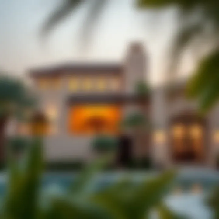 Arabic-Style Residence Traditional Arabic-style house