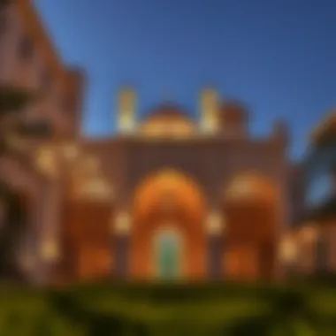 Architectural Elegance of ممشى السيف Architectural details of ممشى السيف