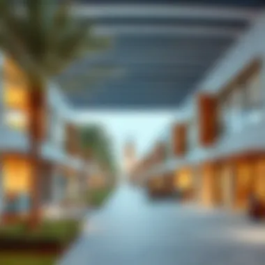 Community Spaces in Dubai Land Vibrant community spaces showcasing the lifestyle benefits of living in Dubai Land