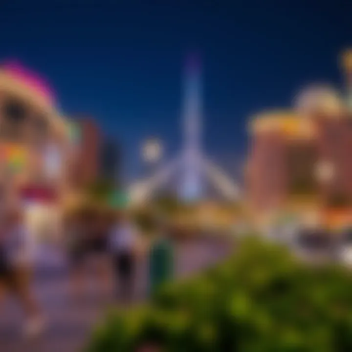 Exploring the JBR Walk by Night: An Enriching Perspective Summary