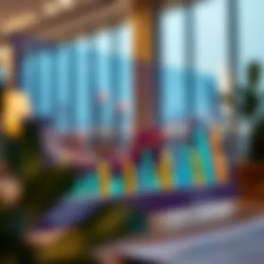 Graph depicting real estate trends and investment insights