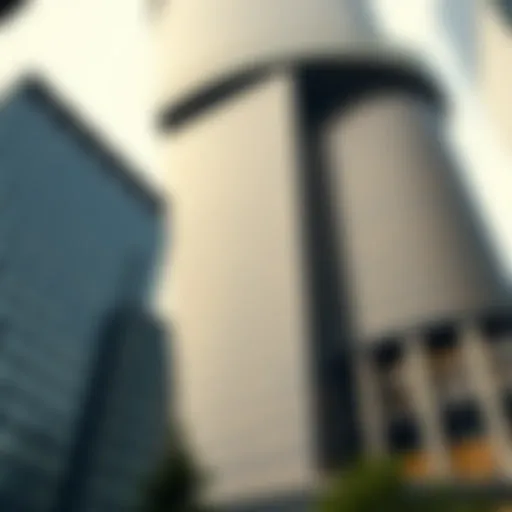 A breathtaking view of the Millennium Tower showcasing its unique architectural features.