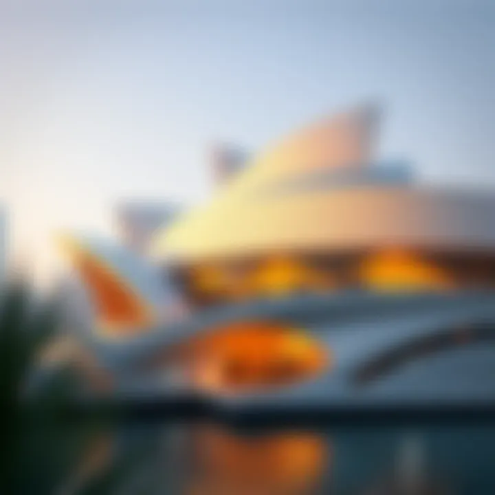 Dubai Opera: A Cultural Landmark The majestic architecture of the Dubai Opera