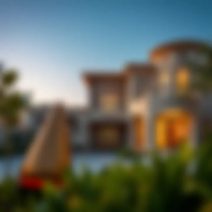 Luxurious villa in a prestigious Dubai neighborhood