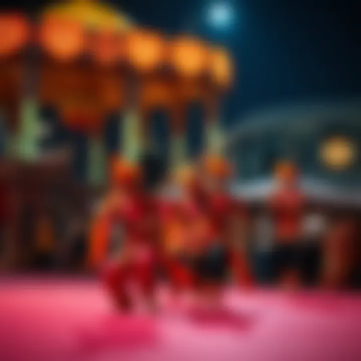 Cultural Performance in Dubai Vibrant cultural performance showcasing local traditions