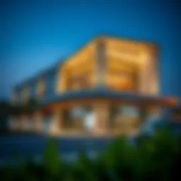 Exterior view of On Passive Metro Station showcasing modern architecture