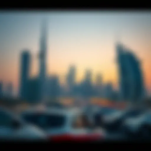 Stunning skyline of Dubai showcasing modern architecture