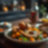 Emirati Culinary Delight A traditional Emirati dish showcasing the rich spices and flavors of the UAE