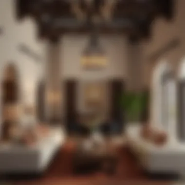 Inside a Traditional House: Cultural Richness Interior design of a traditional Dubai house