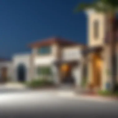 Neighborhoods of Dubai: A Glimpse into Tradition Charming neighborhood featuring traditional homes in Dubai