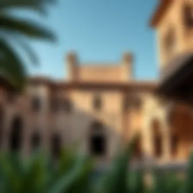 Dubai's Cultural Heritage Site Cultural heritage site showcasing traditional architecture