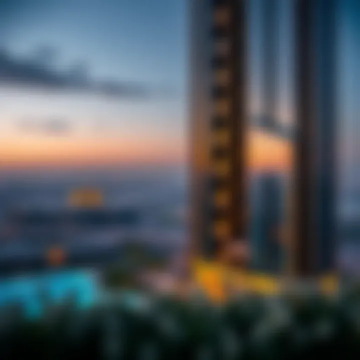 Investment potential analysis graphic for Golf Panorama Tower