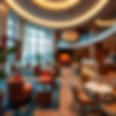 Vibrant amenities and leisure facilities at Hilton Hotel Creek Dubai