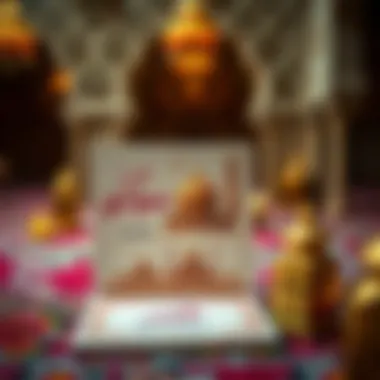 Colorful Eid Al-Adha greeting cards