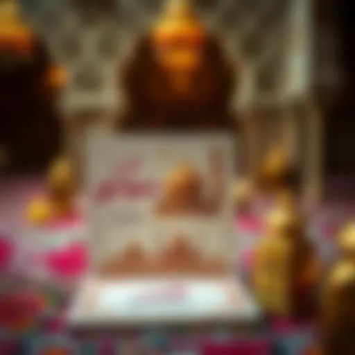 Colorful Eid Al-Adha greeting cards