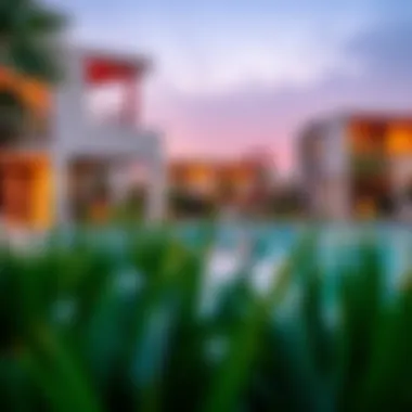 Vibrant community amenities at Mira Villas highlighting recreational facilities